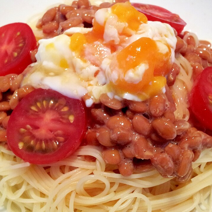 トマトと納豆の冷製パスタ レシピ 作り方 By みんなのばなな 楽天レシピ トマトと納豆の冷製パスタ レシピ 作り方 By みんなのばなな 楽天レシピ